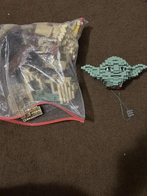 Lego Star Wars Yoda Ultimate Collector Set 7194 99% Complete Vintage