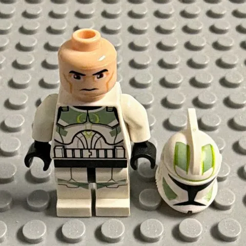 LEGO Star Wars Clone Trooper sw0298 green and white 