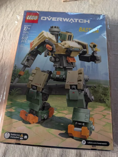 LEGO Overwatch Bastion 75974 Complete Set 602 pcs New in Box