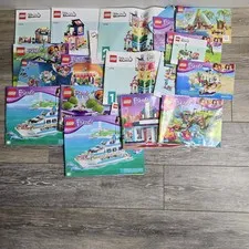 Lego Friends Manuals Bundle - 10+ Manuals