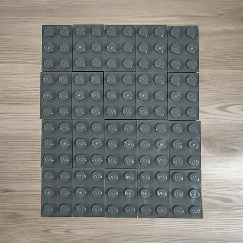 20x LEGO Dark Grey Bricks 2x3 Clamp Brick Parts 2x 3 Studs HL13