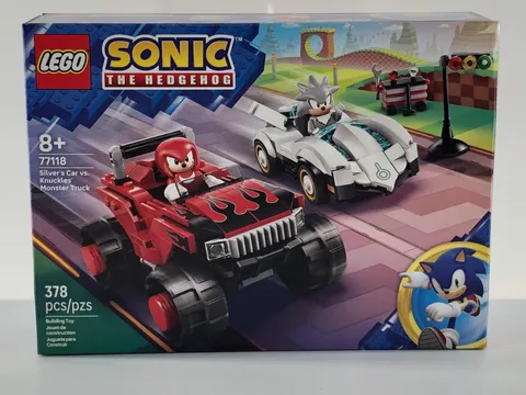 LEGO 77118 Sonic the Hedgehog Silver's Car vs. Knuckles' Monster Truck 378 pcs