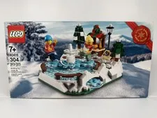 LEGO 40416 Ice Skating Rink Limited Edition Christmas Winter Village New Sealed