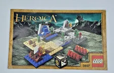 LEGO Heroica Game 3857 Draida 3 manuals/ instructions only No game pieces 2011