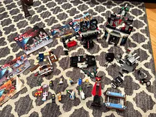 The LEGO Movie 70818 70817 70801 70802 70809 incomplete lot w manuals