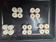 LEGO Wheel Lot x20 1" White Hard Plastic Wheels 1990s Parts As Shown