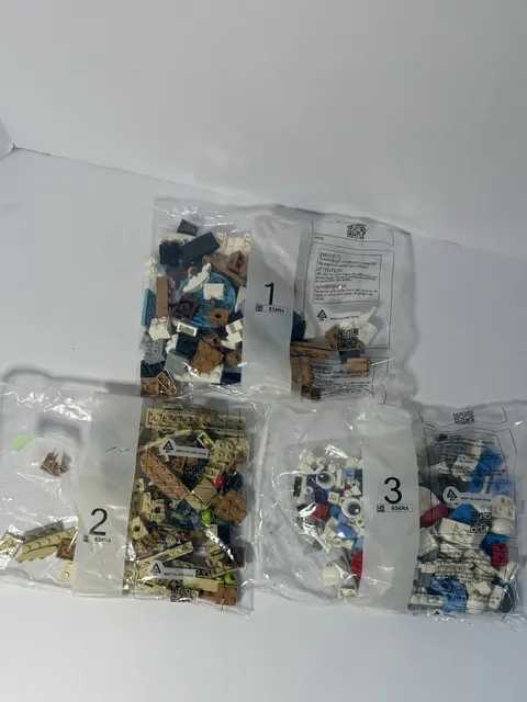 Lego Replacement Parts 2017  Bag 1 “534R4”, Bag 2 “634R4”, & Bag 3 “634R4”
