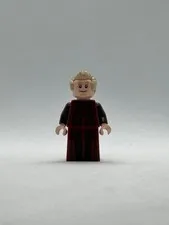 LEGO Star Wars Chancellor Palpatine Dark Red Outfit Minifigure Rare sw1306