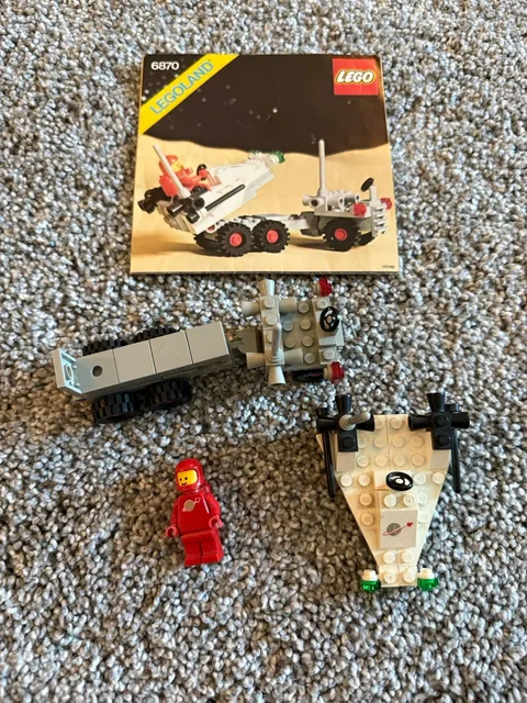 LEGO Classic Space 6870 Space Probe Launcher  With Instructions & Minifigures