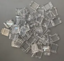 🪟 LEGO 15X Transparent WINDOW Panel, BRAND NEW, 1x2x2 - #87552