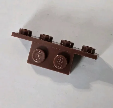 LEGO Parts - Reddish Brown Bracket 1 x 2 - 1 x 4 - No 28802