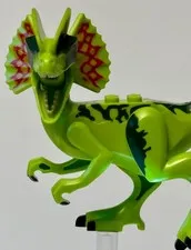 LEGO® Dinosaur "Dilophosaurus" (dilo01) 1st Version Lime Green "Jurassic World"