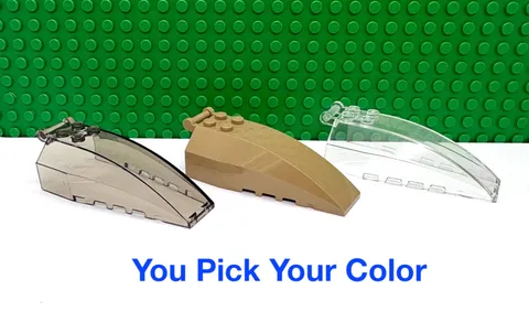 LEGO 4x8x2 Sloped Windscreen Windshield  "You Pick Your Color and Qty" NEW