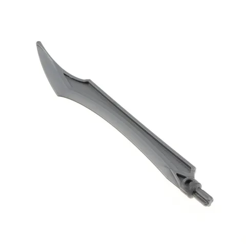 1x LEGO Bionicle Weapon 2x14x1 Flat Silver Gray Sword Blade Hero Factory 11305