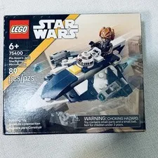 LEGO Star Wars Plo Koon’s Jedi Starfighter Microfighter 75400 89pcs Minifig 6+
