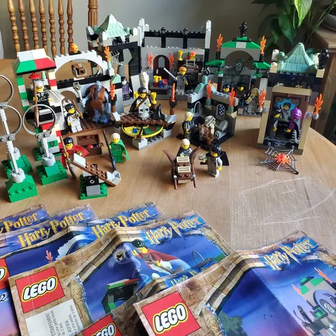Harry Potter Lot of 8 LEGO Sets, 4701, 4702, 4705, 4711, 4712, 4726, 4731, 4735