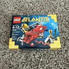 LEGO Atlantis Ocean Speeder Diver Set 7976 Retired 54 Pieces New Sealed Sticker