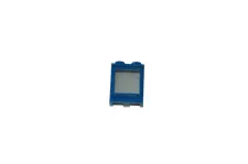 Lego® 12V TRAIN Railway Window 2x2 BLUE with Glas7760