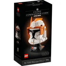 LEGO Star Wars Clone Commander Cody Helmet Collectible Display Set 75350 