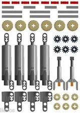 Lego Linear Actuator PRO Kit (technic,cylinder,piston,robot,power,functions,car)