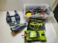 Lego Technic 7 POUNDS Bulk Lot Parts Pieces + Partial Sets NXT Beams Gears +