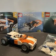 Lego 31089 Creator 3in1 Sunset Track Racer Set Cars & Boat