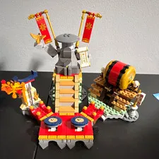 LEGO Ninjago Tournament Battle arena: Box+Instruction included, SEE DESCRIPTION