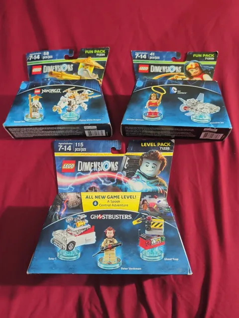 LEGO Dimensions: Ghostbusters Level Pack (71228) (71234) (71209)- NEW, SEALED