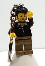 LEGO® Minifigure Pharaohs Quest pha012 Jake Raines Aviator Jacket Keychain