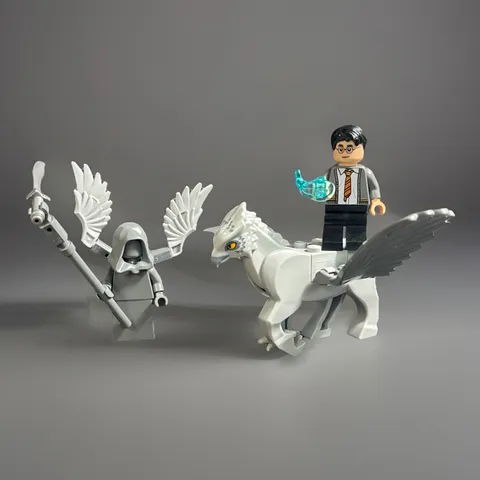 new LEGO Hagrid's hippogriff Buckbeak Harry Potter  Tom Riddle Grave Goblet Lot
