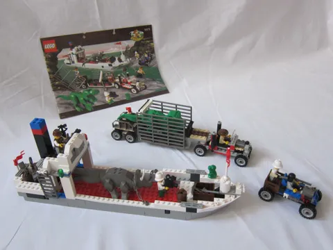 LEGO 5975 Adventurers T-Rex Transport incl manual complete set
