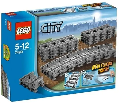 Lego City 7499 Flexible Tracks Set