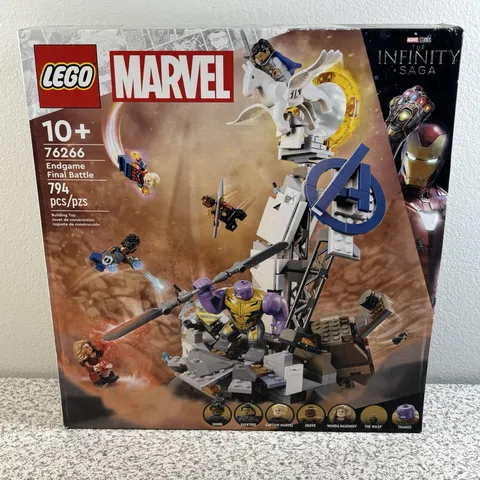 LEGO Super Heroes Marvel Endgame Final Battle 76266 Retired Set Brand New Sealed
