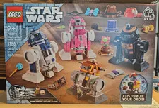 Lego Star Wars 75392 Creative Play Droid Builder NEW Sealed Retired Young Leia