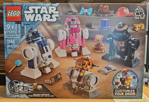 Lego Star Wars 75392 Creative Play Droid Builder NEW Sealed Retired Young Leia