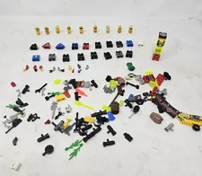 Vintage Lego Minifigure Pieces And Accessories Lot