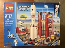 LEGO City Space Centre 3368 Retired COMPLETE Sealed Bags Open Box W/manuals