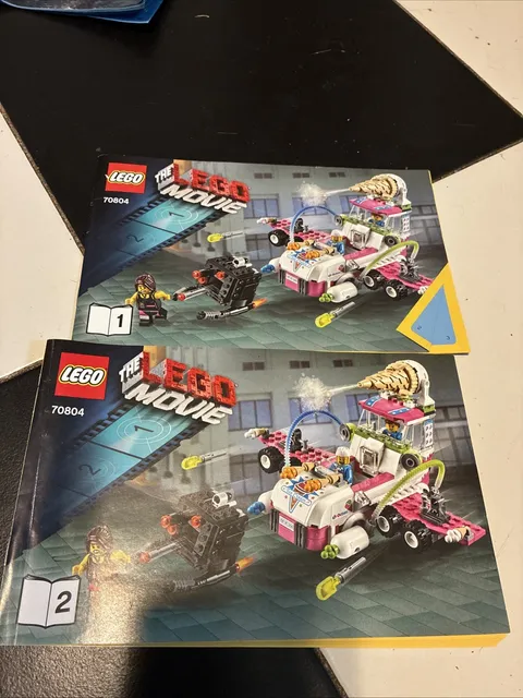 LEGO Instructions Only, No Bricks | Lego Movie 70804 