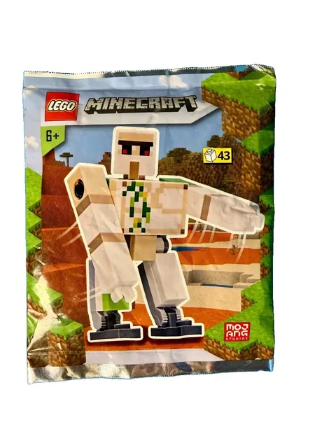 LEGO Minecraft Iron Golem Foil Bag 662203 NEW SEALED 2022 min082