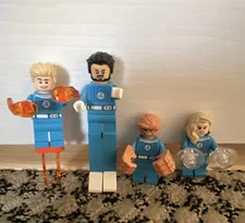 LEGO Marvel Fantastic Four Minifigures Lot of 4