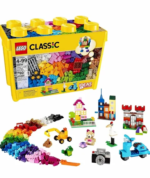 LEGO Classic Creative Large Brick Box 10698 790 pcs Brick Separator Age 4-99
