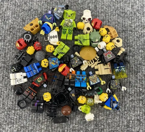LEGO Ninjago  Minifigures Parts Lot 78 Pieces Parts