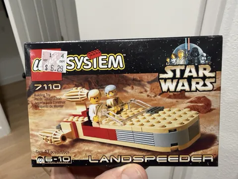 LEGO Star Wars 7110 Landspeeder 1999 Vintage Skywalker Obi-Wan Kenobi  UNOPENED 