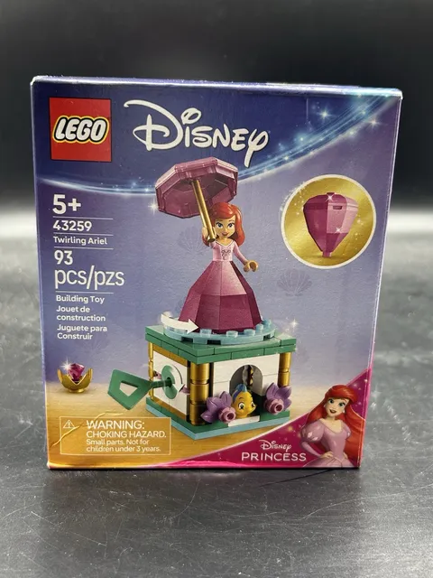 LEGO Disney Princess Twirling Ariel Building Toy 43259 (CBMH)