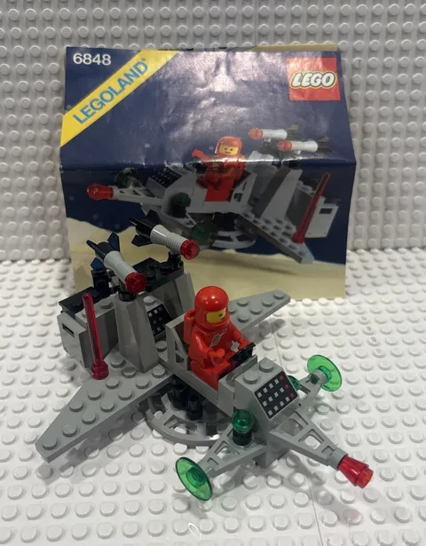 LEGO 6848 Interplanetary Shuttle 1984 Classic Space 100% Complete Instructions