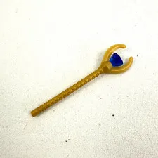 Lego Pharaoh’s Quest Gold Staff w/ Blue Jewel Mummy Warrior Pharaoh Accessory
