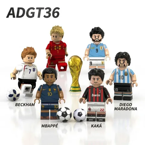 Custom LEGO Football World Cup Stars All-time (Description Below!)