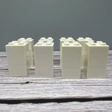 LEGO Parts 30145 White Brick 2x2x3 QTY 8