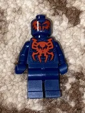 Lego Minifigure Spider-Man 2099 Super Heroes SH0539 Rare Spiderman Marvel