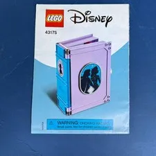 43175  LEGO INSTRUCTION BOOK ONLY manual for Disney Frozen Ice Castle